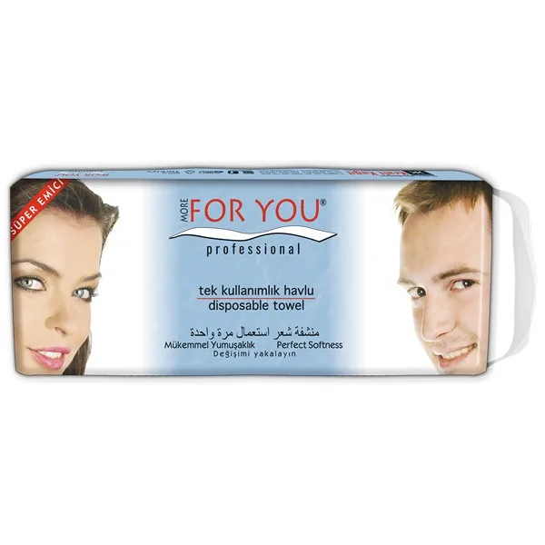 More For You Tek Kullanımlık Havlu Tekli Paket 50'li