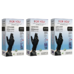 Tek Kullanımlık Copolymer Eldiven 100'lü Siyah