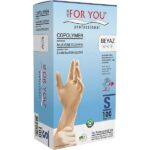 ⁦Tek Kullanımlık Copolymer Eldiven 100'lü Beyaz⁩ - الصورة ⁦4⁩