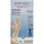 ⁦Tek Kullanımlık Copolymer Eldiven 100'lü Beyaz⁩ - الصورة ⁦8⁩