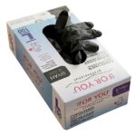 Tek Kullanımlık Copolymer Eldiven 100'lü Siyah – Image 7